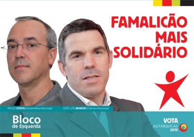Manifesto Concelhio Autárquico 2013 do Bloco de Esquerda a Famalicão