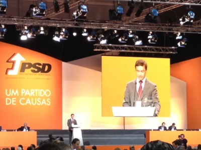 Paulo Cunha, no XXXIV Congresso Nacional do PSD Paulo Cunha, no XXXIV Congresso Nacional do PSD